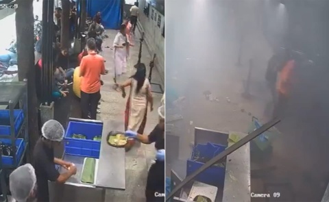 On CCTV, Moment Explosion Hit The Rameshwaram Cafe In Bengaluru