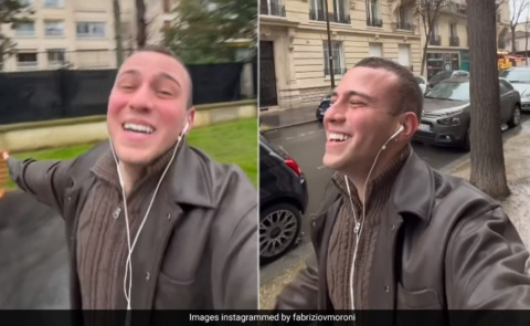 Video Of French Influencer Dancing In Rain After Quitting 9-5 Job Wins Internet