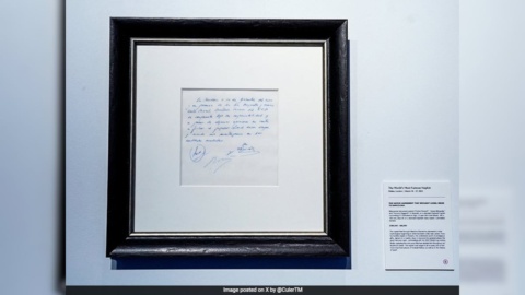 Lionel Messi’s Promised Barca Contract, On a Napkin, Up For Auction