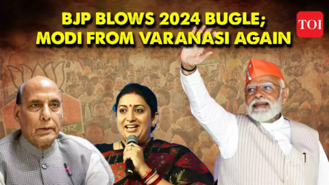 Breaking! Lok Sabha Elections 2024 : BJP’s releases first list of 195 candidates, PM Modi to contest from Varanasi | TOI Original