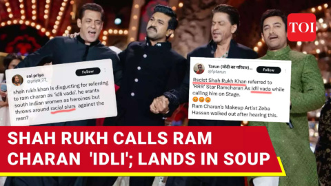 Shah Rukh Khan under fire for calling Ram Charan Idli at Anant Ambani and Radhika Merchant’s pre-wedding function | News