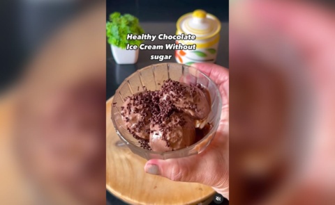 Sugar-Free Delights: Try This Easy Banana Chocolate Ice Cream Today