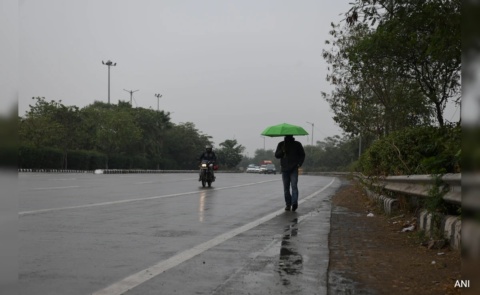 Parts Of Delhi Receive Rain, Weather Office Predicts More Showers