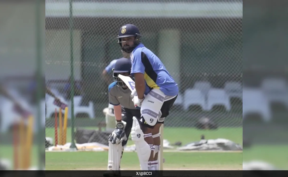 Rohit Sharma And Co Sweat It Out In Third Training.jpeg